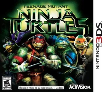 Teenage Mutant Ninja Turtles (Usa) box cover front